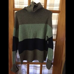 Wool blend turtleneck sweater.